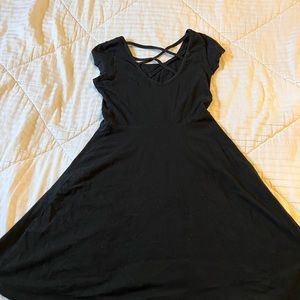Kohl’s black cross back dress